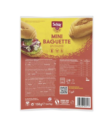 Schar Mini Baguette 2x75g