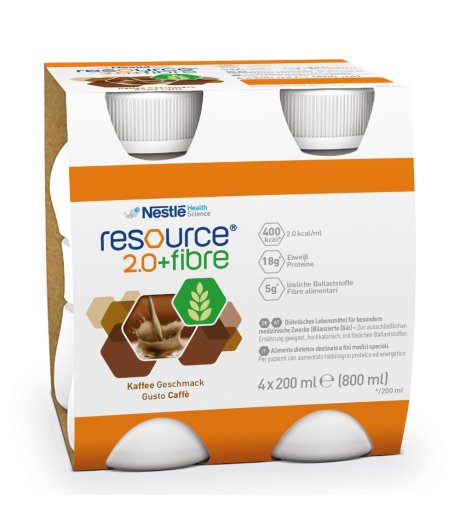 RESOURCE 2,0+FIBRE CAFFE'200ML