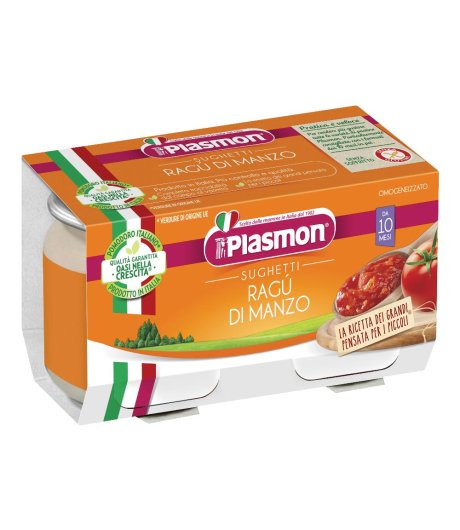 PLASMON SUGH RAGU' MANZO80GX2P