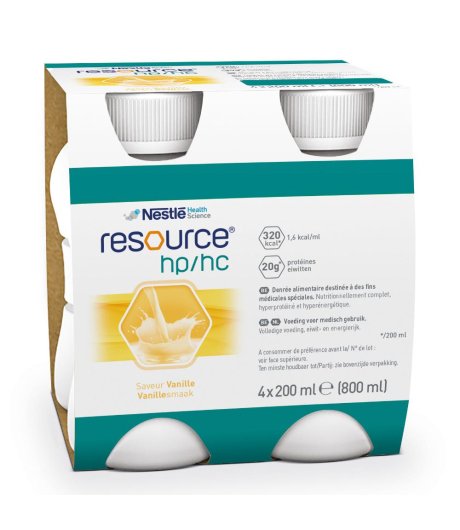 RESOURCE HP HC VANIG 200ML 4PZ