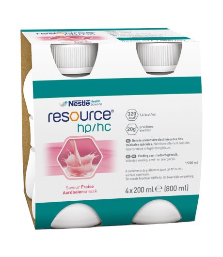 RESOURCE HP/HC FRAGOLA 4X200ML