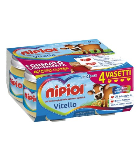 NIPIOL OMOG VITELLO 80G 4PZ