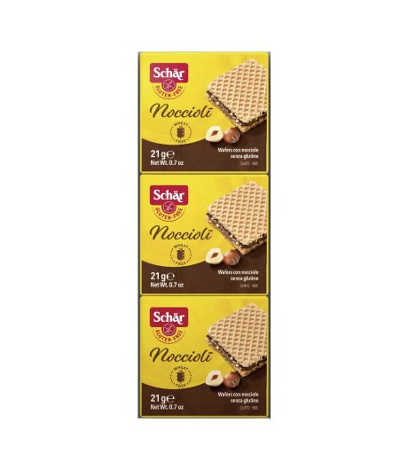 SCHAR NOCCIOLI' WAFERS C/NOC