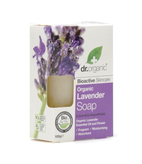 DR ORGANIC LAVENDER SOAP 100G