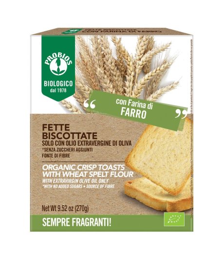 PROBIOS Fette Bisc.Farro 270g