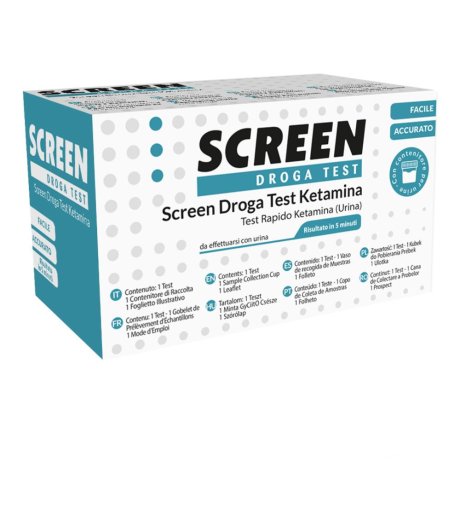 SCREEN DROGA TEST KETAMINA