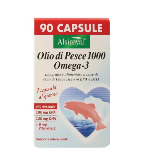 OLIO PESCE 1000 OMEGA3 90CPS