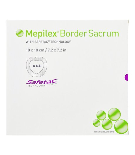 Mepilex Border Sacrum 15x15 5p