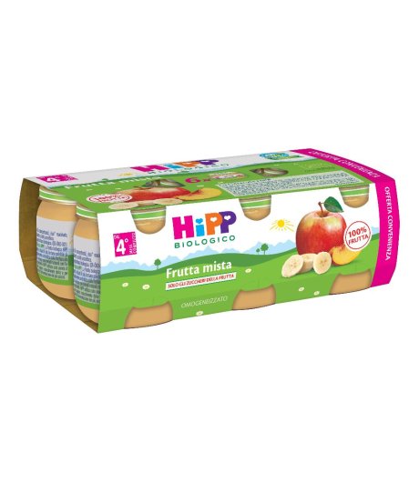 HIPP OMO FRUTTA MISTA 6X80