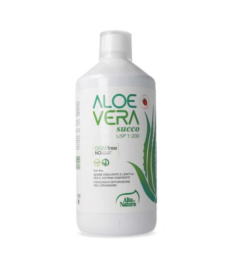 ALOE VERA SUCCO LAMPONE 1LT