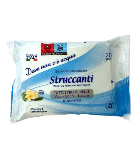 Dove Non C'e Acqua Strucc 20pz