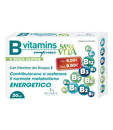 Sanavita Bvitamins 30cpr