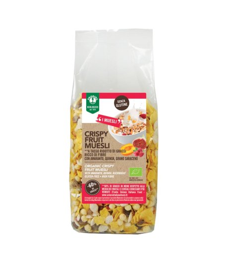 ETG Crispy Muesli Frutta 325g