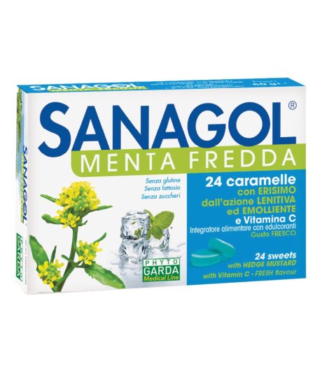 SANAGOL MENTA FREDDA 24CARAMEL