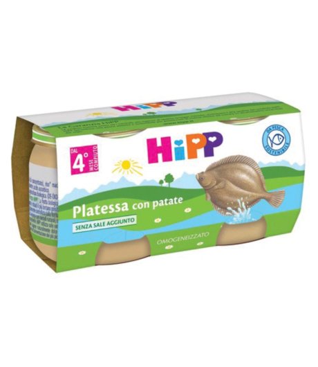 HIPP OMOG PLATESSA 2X80G