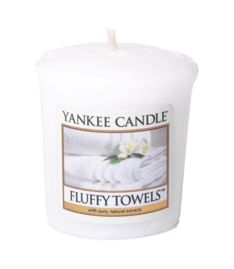 YC ORIG.VOTIVE JAR FLUFFY TOWELS