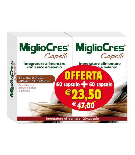 Migliocres 60+60cps Promo