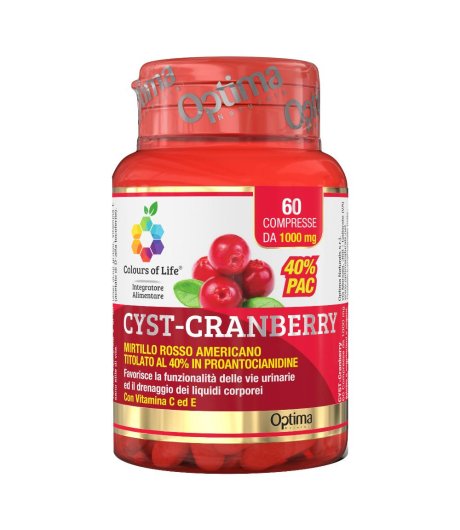 CYST-CRANBERRY 60CPR COLOURS