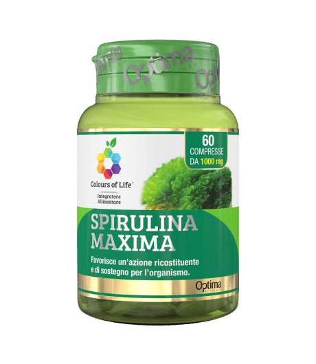 SPIRULINA MAXIMA 60CPR COLOURS