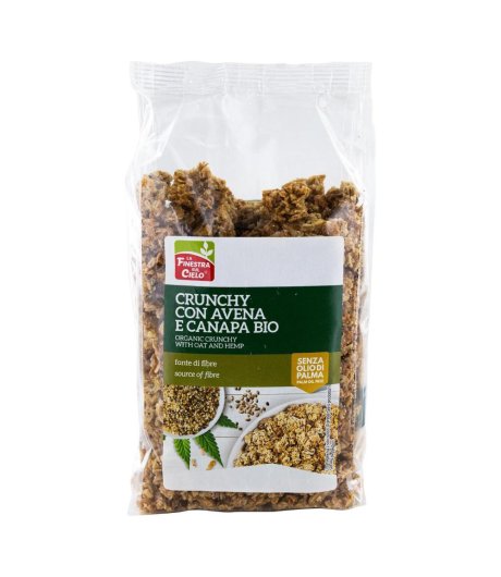 CRUNCHY AVENA CANAPA 375G BIO