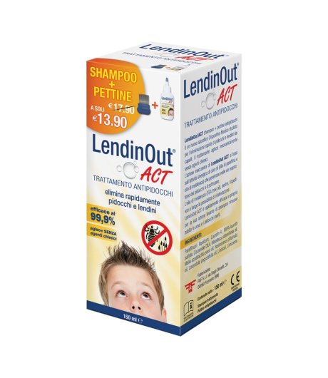 LENDINOUT ACT A/PIDOCCHI 150ML