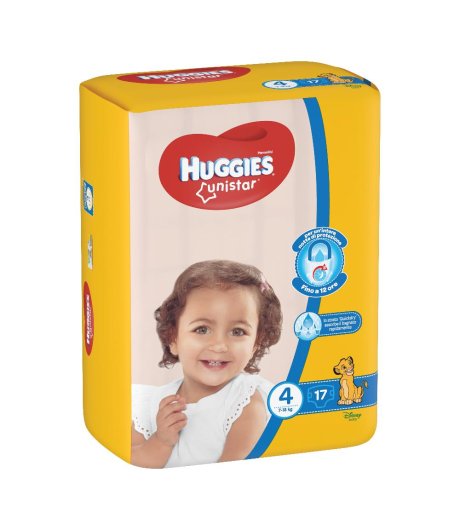 HUGGIES UNISTAR4 MAXI 7/18KG 18P