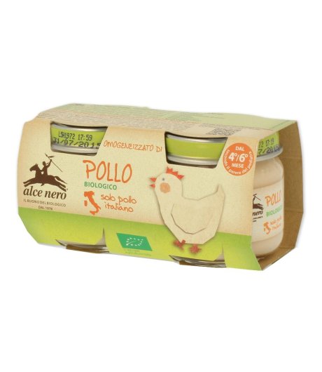 OMOGENEIZ POLLO BIO 2X80G ALCE