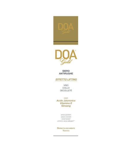 DOA GOLD SIERO ANTIRUGHE 30ML