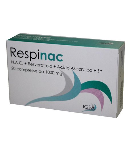 RESPINAC 20CPR 1000MG