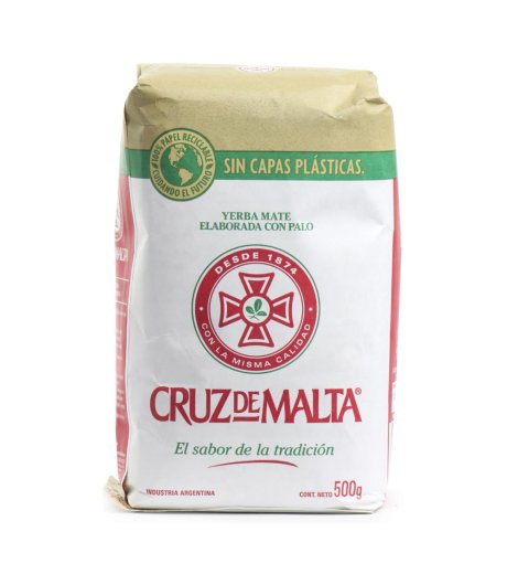 YERBA MATE CRUZ MALTA 500G