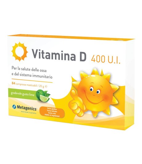 Vitamina D 400 Ui 84cpr