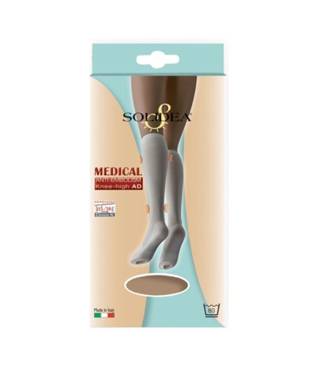 MEDICAL A/Emb.Knee High Nat.L