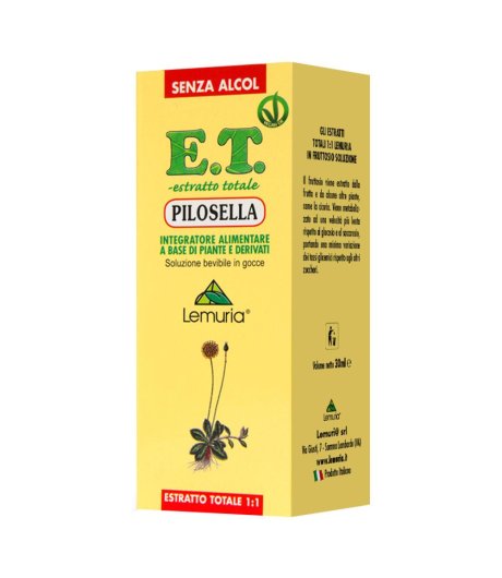 PILOSELLA ET 30ML  LEMURIA