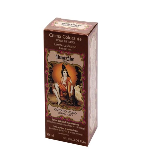 HENNE' CREMA CASTANO SCURO 90ML