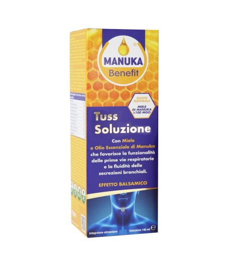 MANUKA BENEFIT TUSS SOL 140ML