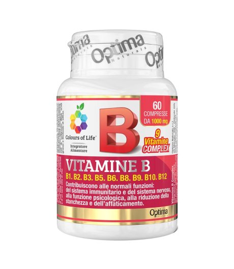 Vitamine B Compl 60cpr Colours