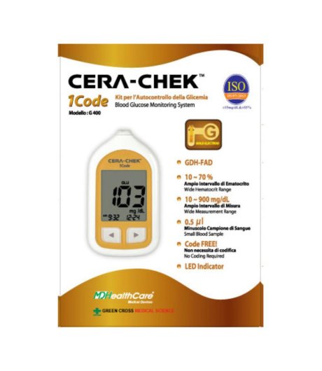 CERA-CHEK 1CODE STR REATT 25PZ