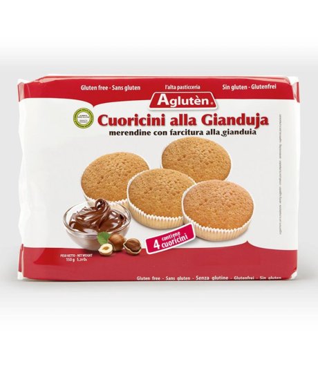 AGLUTEN CUORICINI GIANDUIA150G