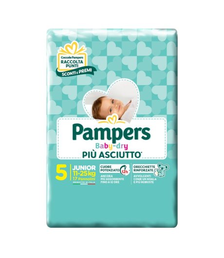 Pampers Bd Downcount J 17pz