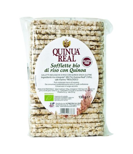 SOFFIETTE RISO QUINOA 130G BIO