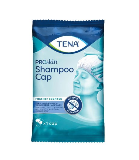 TENA SHAMPOO CAP CUFFIA UMIDIF