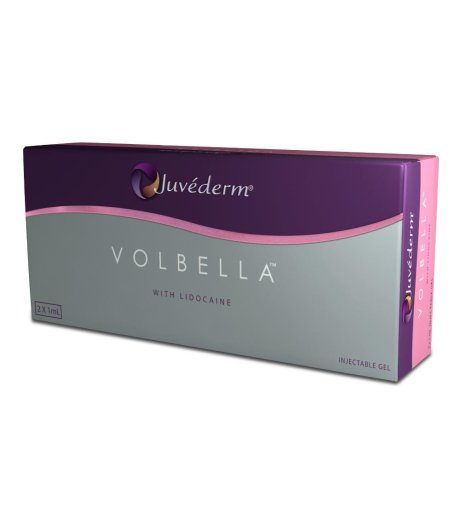 Juvederm Volbella con Lidocaina 2 Siringhe da 1ml - Filler per labbra e linee intorno alla bocca
