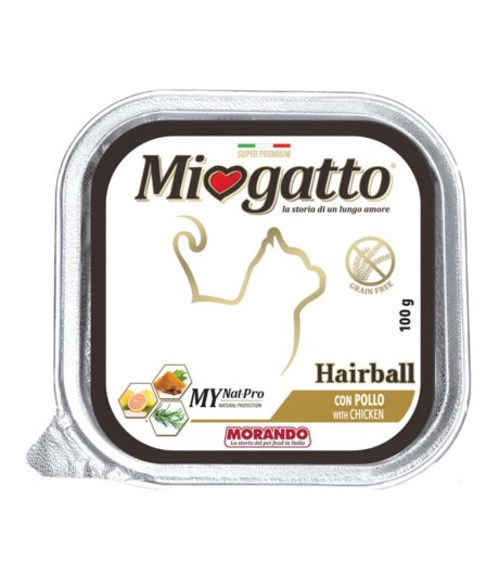 MIOGATTO HAIRBALL POLLO 100G