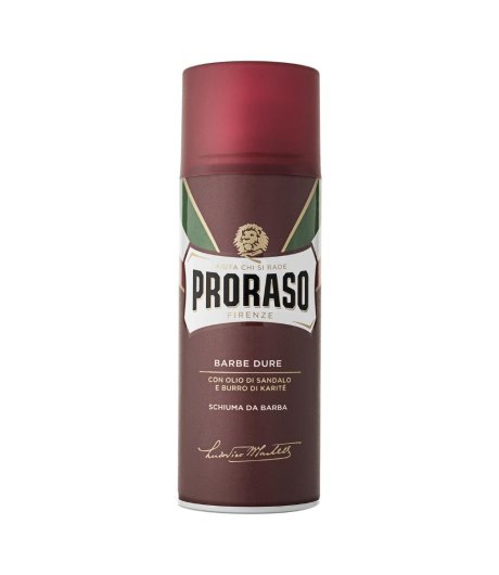 PRORASO SCHIUMA BARBE DURE 400 ML