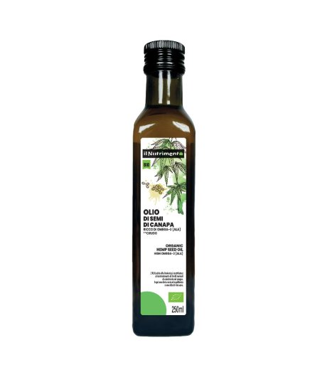 NUT Olio Canapa 250ml Crudo