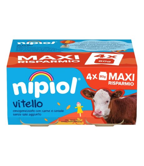 NIPIOL OMOG VTL/POLLO 4X80G