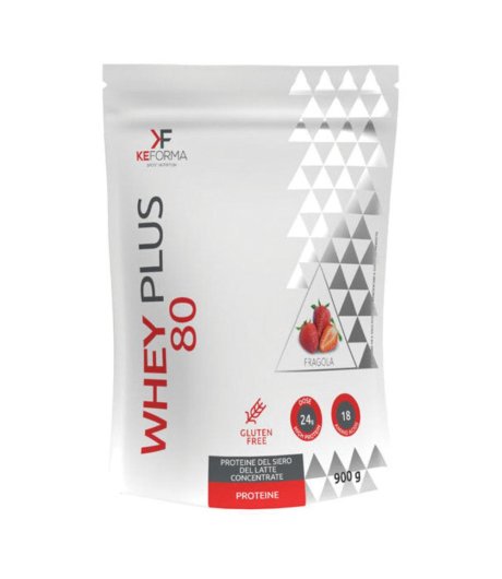 WHEY PLUS 80 FRAGOLA BUSTA900G WHEY PLUS 80 FRAGOLA BUSTA900G