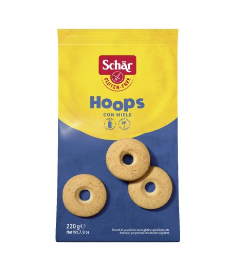 SCHAR BISCOTTI HOOPS 220G