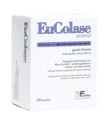 EUCOLASE ENTEROL 24BUST