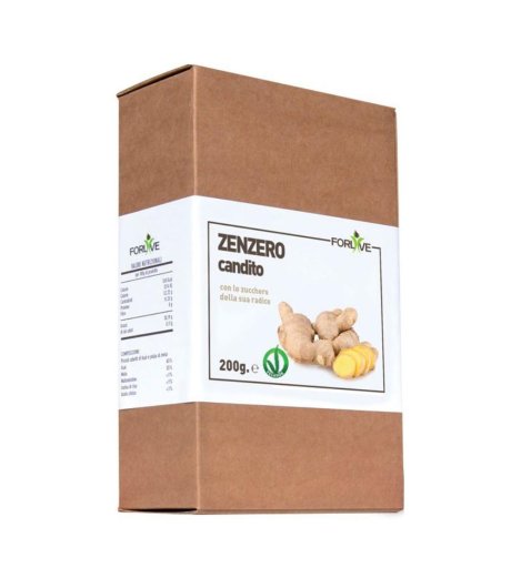 ZENZERO CANDITO 200GR FORLIVE